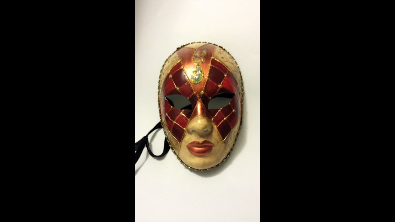 Tutorial come fare una Maschera veneziana - prima parte -