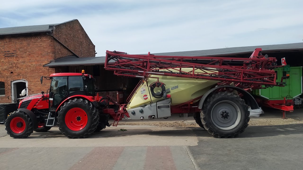 Oprysk na Śmietkę z nowym nabytkiem  Hardi Commander 4500 | Zetor Proxima 120 HS |