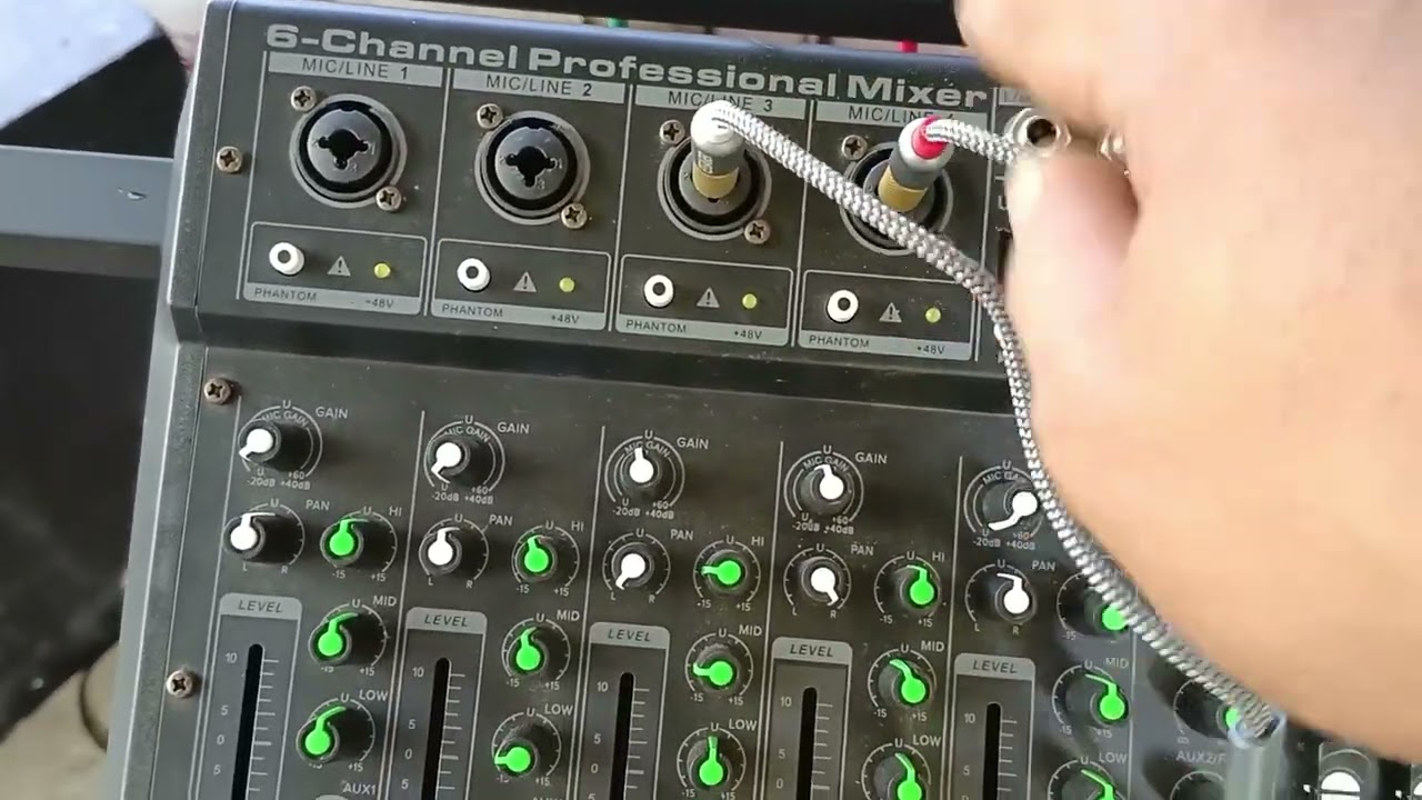 paano mag set-up ng mixer,equalizer,crossover at dalawang integ amp