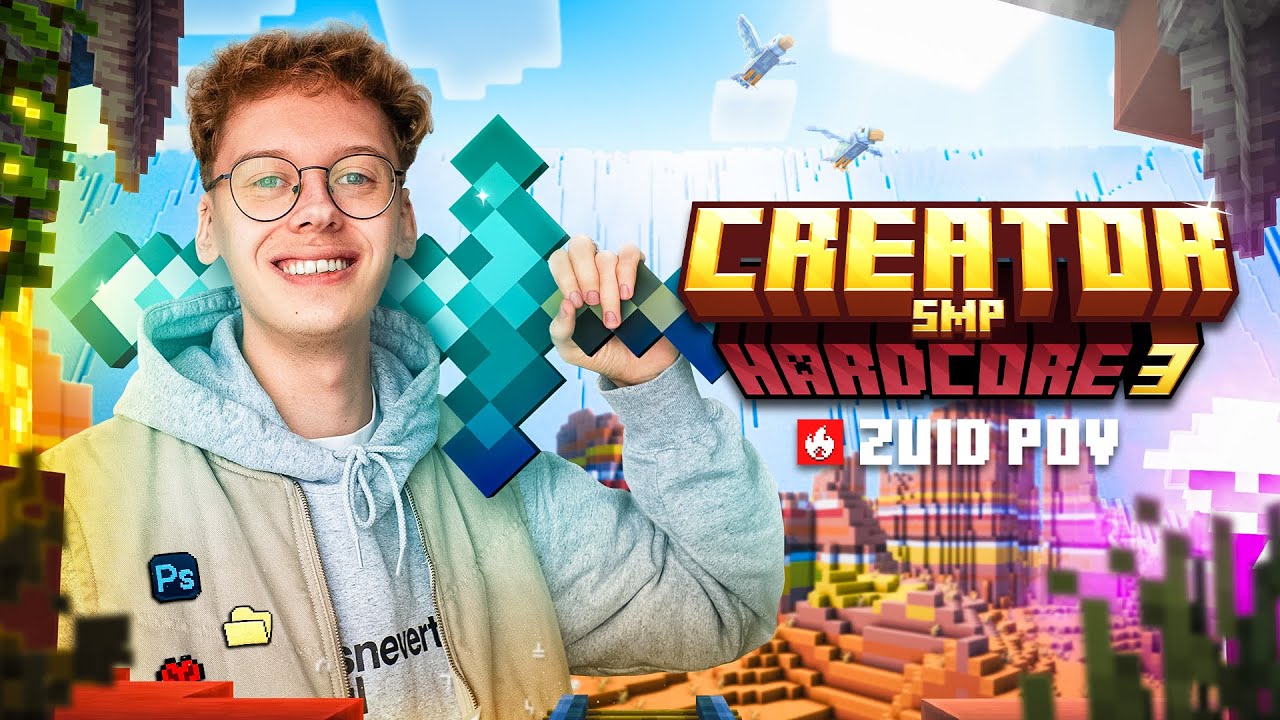 🔴 DAG 6 | MINECRAFT CREATORSMP HARDCORE 3! 🔥 | Kamp Zuid POV 🧭