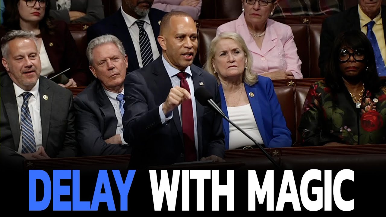 Hakeem Jeffries DELAYS House Vote On 'Big Beautiful Bill' Using 'Magic Minute' | TRENDING