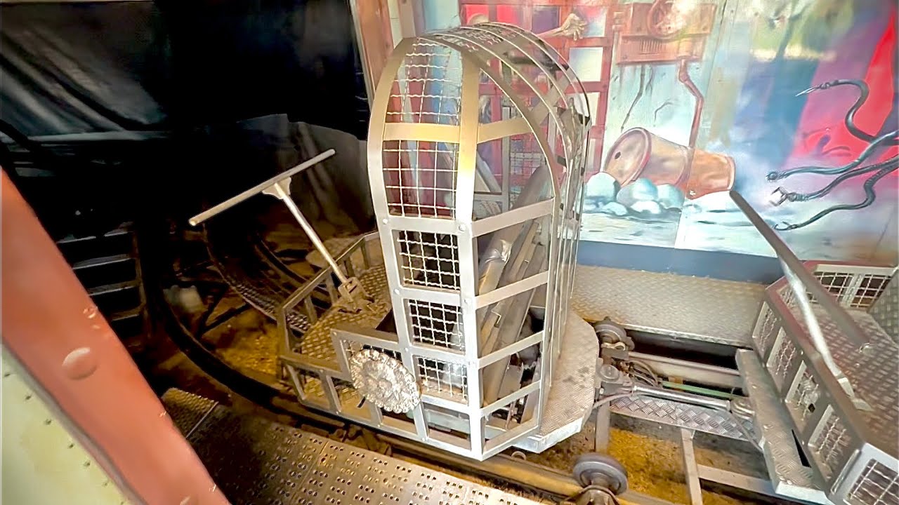 【お化け屋敷】 Daemonium Geisterbahn on-ride POV (乗車映像) / Wiener Prater (オーストリア)