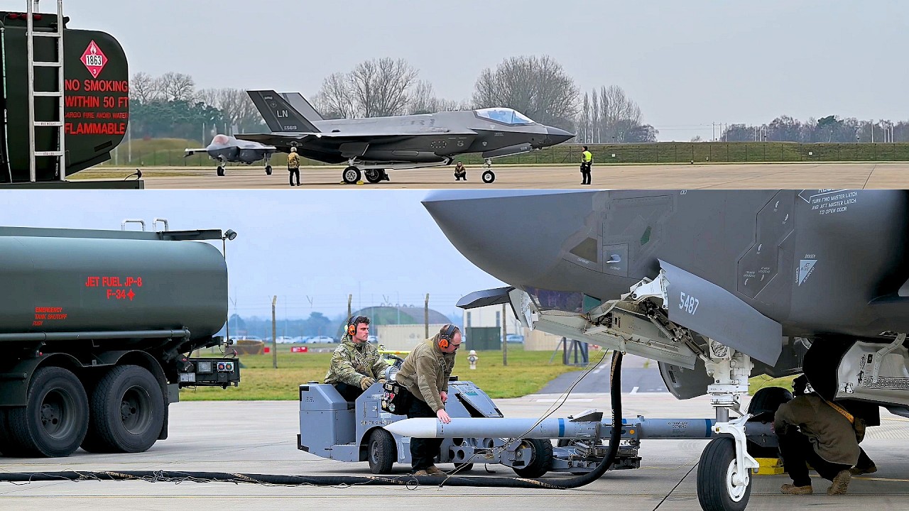 Airmen Conduct ICTs On F 35As