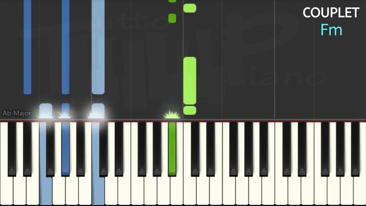 Louane - Secret (Piano facile)