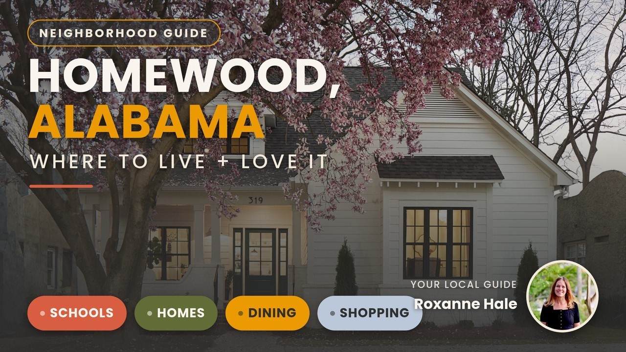 Your Guide to Homewood, Alabama: West Homewood or Edgewood? #realestate #realtysouth #homewoodal