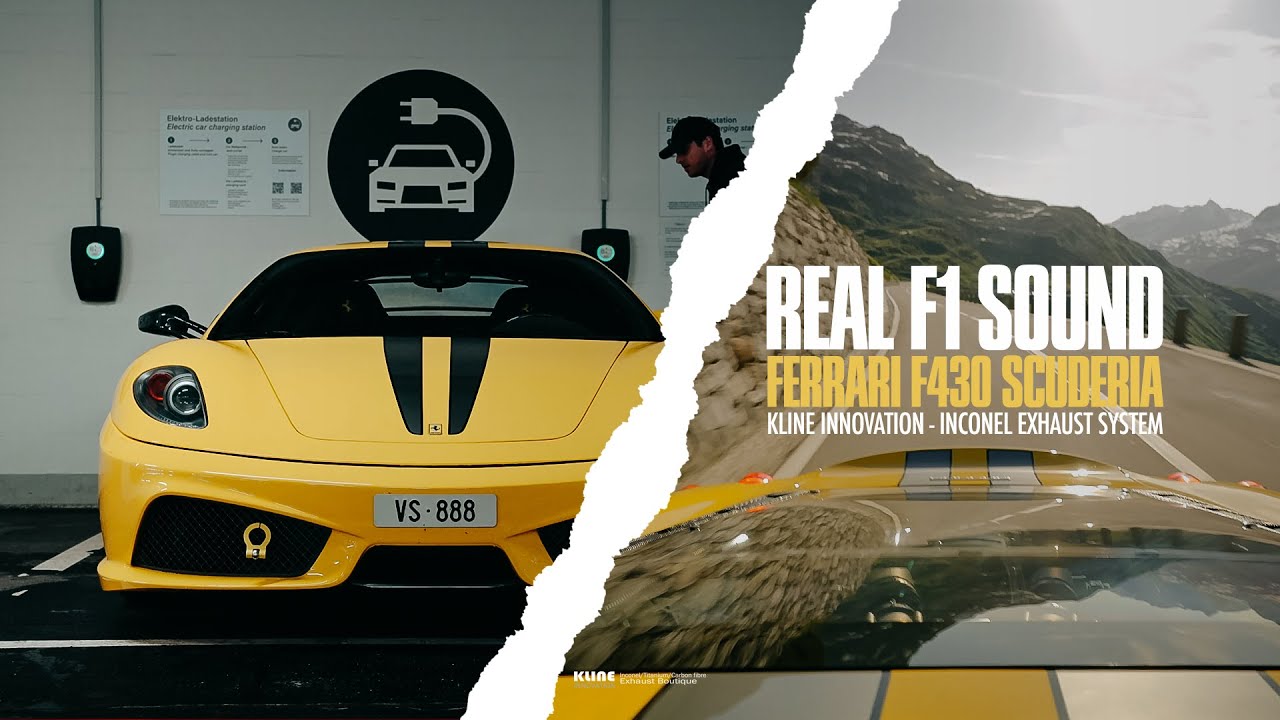 Real F1 sound - Ferrari 430 Scuderia - GTOSCUD & KLINE