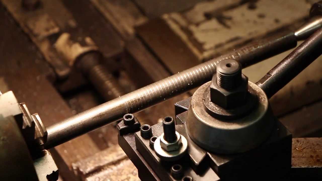 Machining and Installing Height Adjustment Screws for a J. A. Vance Planer/Matcher