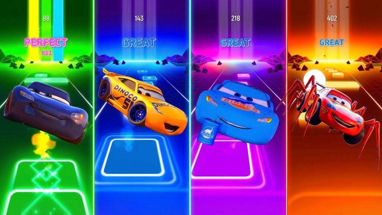 Lightning McQueen Duel – Lightning McQueen vs Jackson Storm! ⚡️🏁