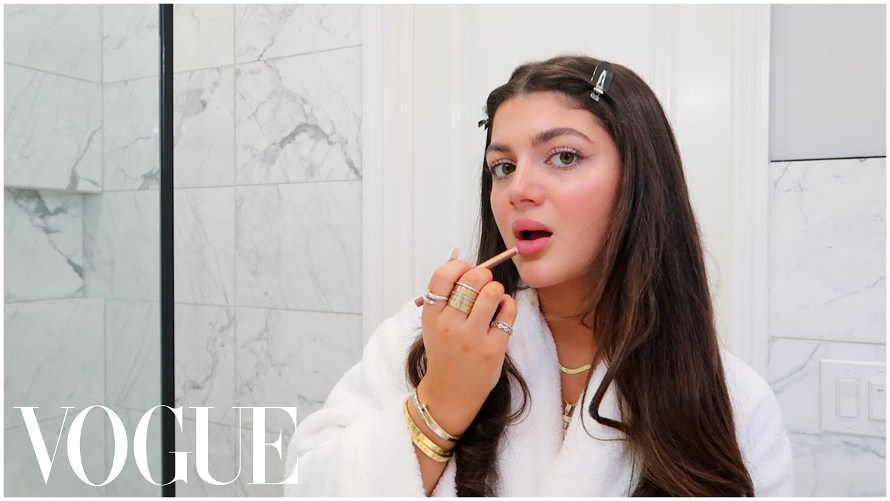 pretending I’m in a Vogue Beauty Secrets video | Evangelina Petrakis