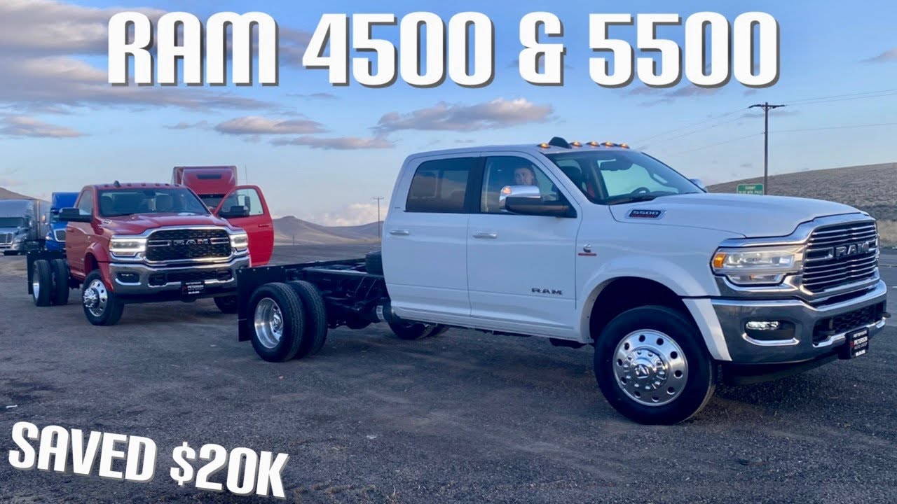 I BOUGHT 2 BRAND NEW RAM TRUCKS! 4500 AND 5500 (not April fools)