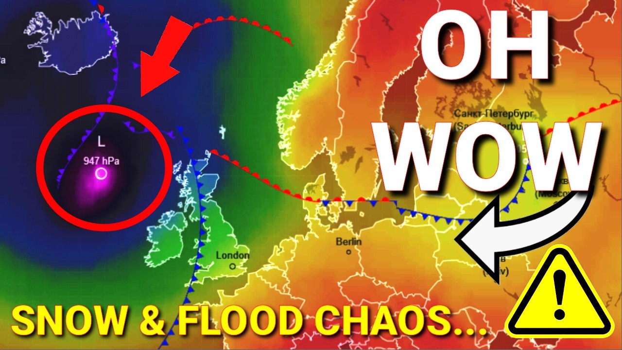 ⚠️Will UK Europe Face Snow & Flood Chaos This Week? | UK weather forecast today