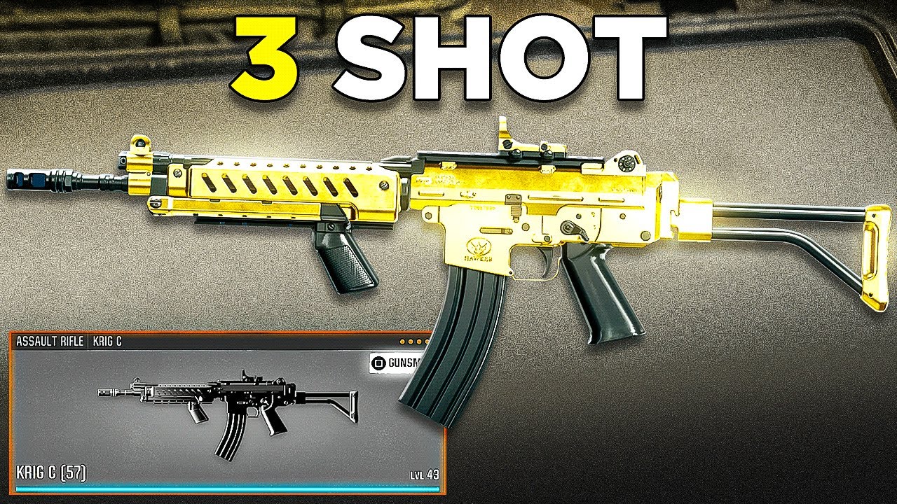 meta *3 SHOT* KRIG C CLASS is INSANELY BROKEN in BLACK OPS 6! 👑 (Best KRIG C Class Setup) - BO6