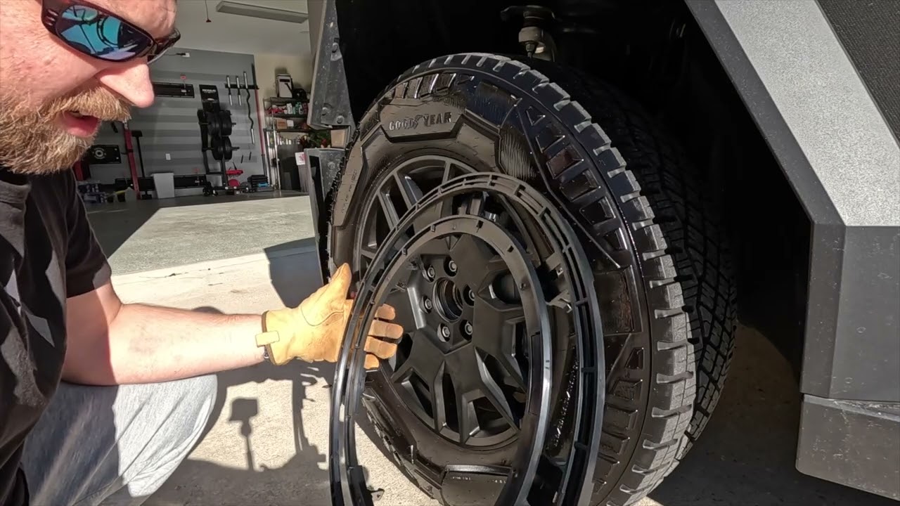 Cybertruck Wheel Covers Are Finally Here! How to Properly Align and Install Them.