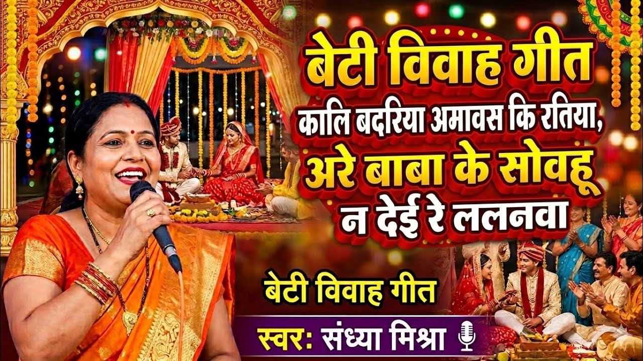 _विवाह_ गीत#पारम्परिक_विवाह_गीत # कालि बदरिया अमावस रतिया#by संध्या मिश्रा 🙏🙏#youtube #viral#ytst