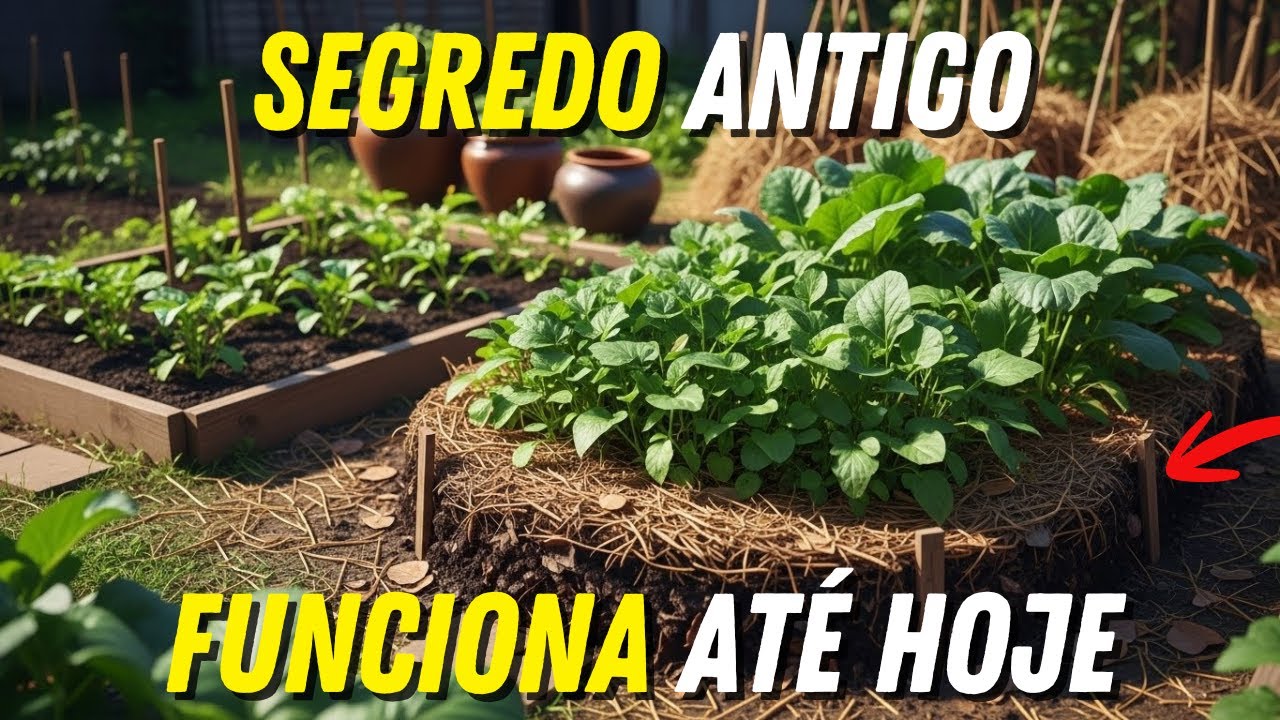O Segredo das Hortas Antigas Que Ninguém Mais Usa (Rende o Dobro)