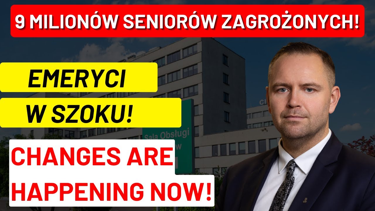 Alarm dla Emeryt&oacute;w! Dramatyczne Zmiany w Waloryzacji ZUS Dla 9 mln Senior&oacute;w!