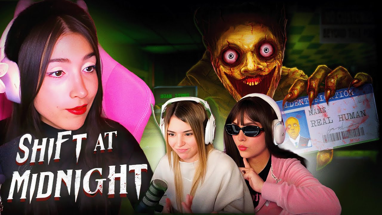 CUIDADO con el DOPPELGANGER! 😱🤣| NEZUMI juega SHIFT AT MIDNIGHT con RIVERS y ARI
