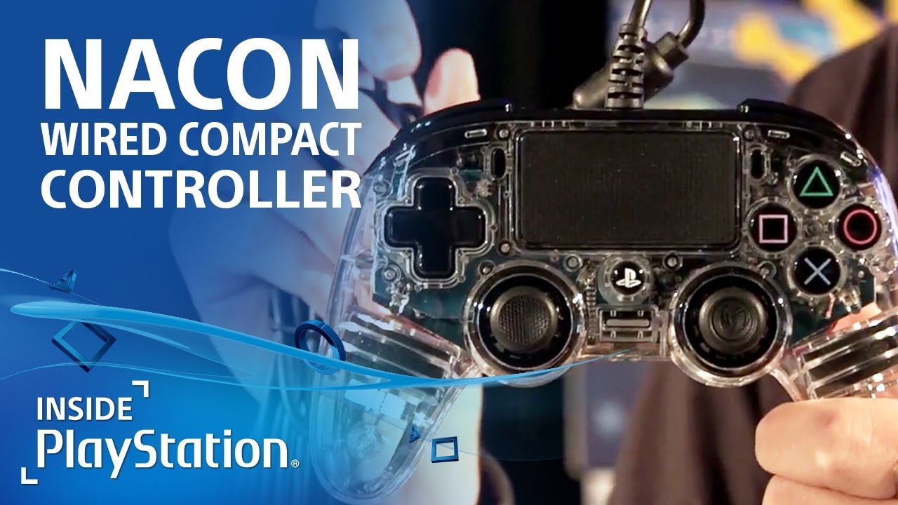 Wired Illuminated Compact Controller von Nacon für PS4: Unboxing & Vorstellung
