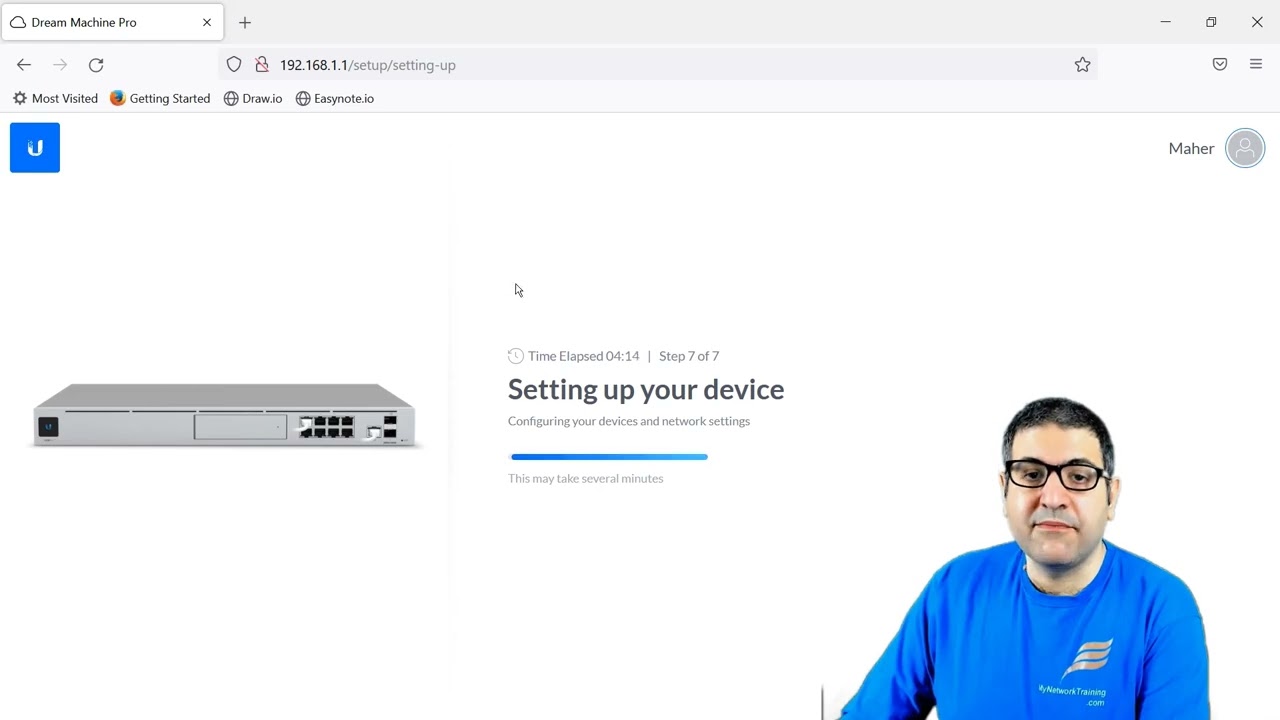 1. Первоначальная настройка UDM Pro