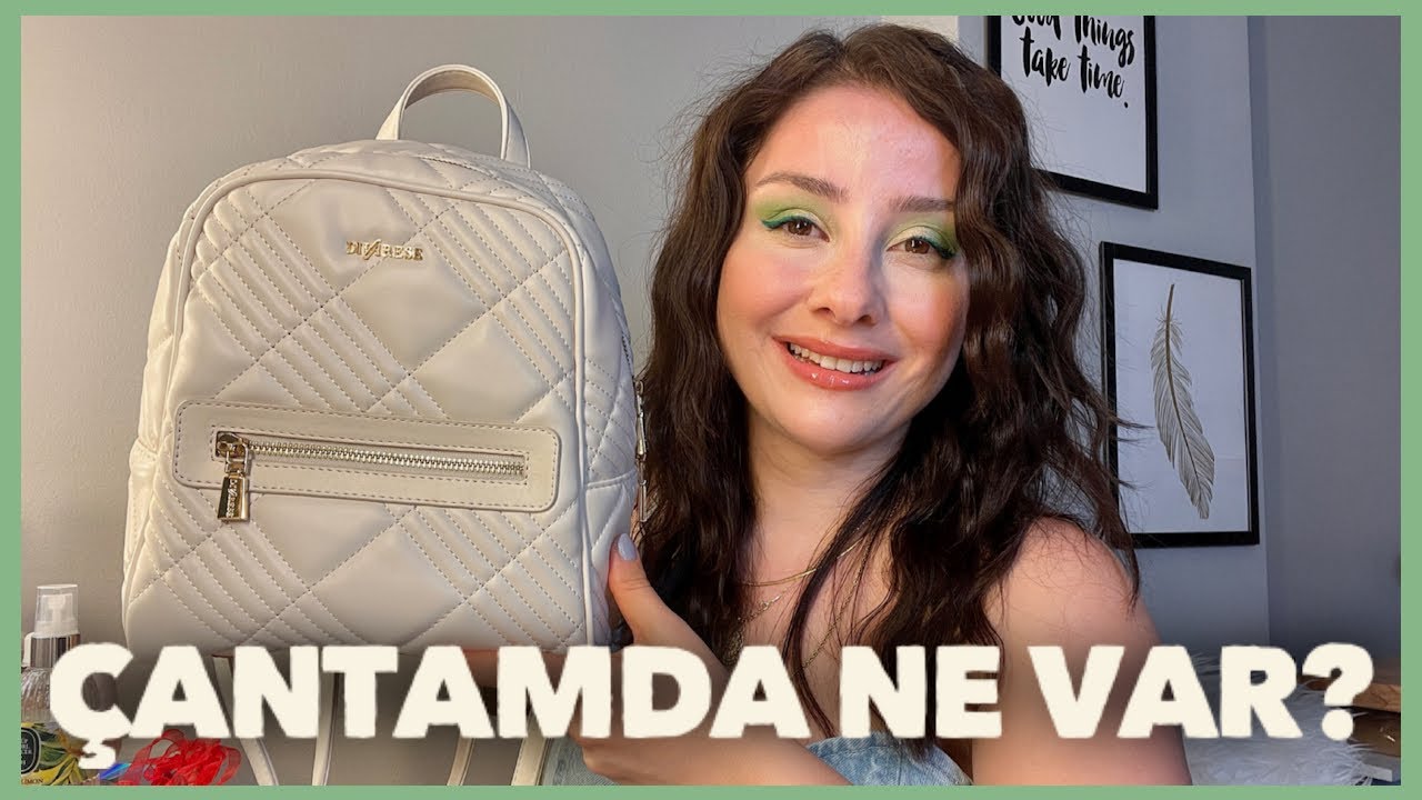ÇANTAMDA NE VAR? 🎒-  (What’s in my bag?)