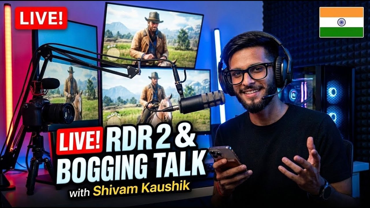 Обсуждение игр и ведения блога с Шивамом Каушиком: RDR2 Reedemption