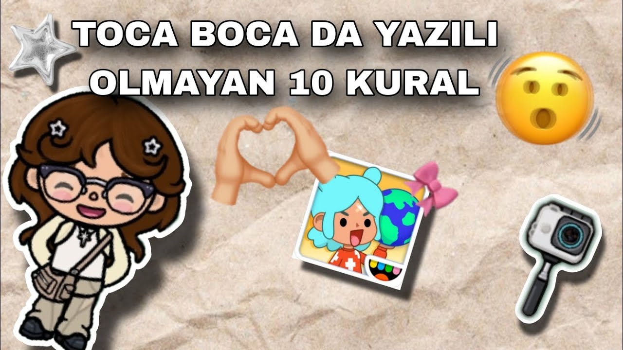 TOCA BOCA DA YAZILI OLMAYAN KURALLAR 😱 (sesli 🎙)