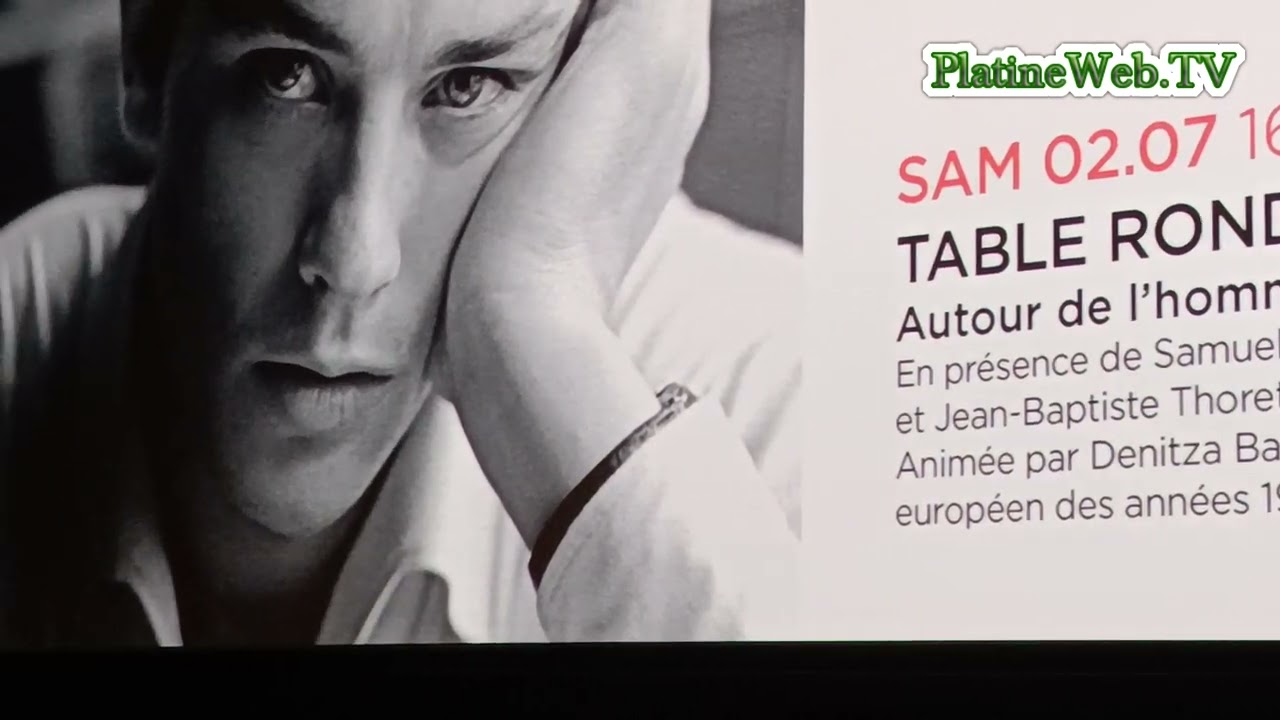 Festival La Rochelle Cinéma ! Table ronde autour de l'hommage à Alain #Delon. #femalarochelle