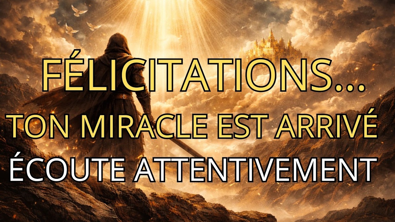 🚨 ÉLUS DE DIEU : TON MIRACLE EST ARRIVÉ — LE CIEL REFUSE QUE TU LE MANQUES !