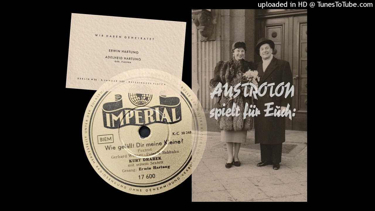 Kurt Drabek Sextet, Erwin Hartung (voc): Wie gefällt Dir meine Kleine? - Foxtrot (Berlin 1951)