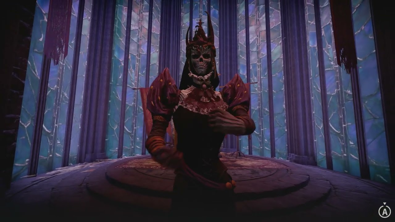 Tainted Grail: The Fall of Avalon - Throne of the Depths: Chapel: Meet Stranger: Kill Queen Sagremor