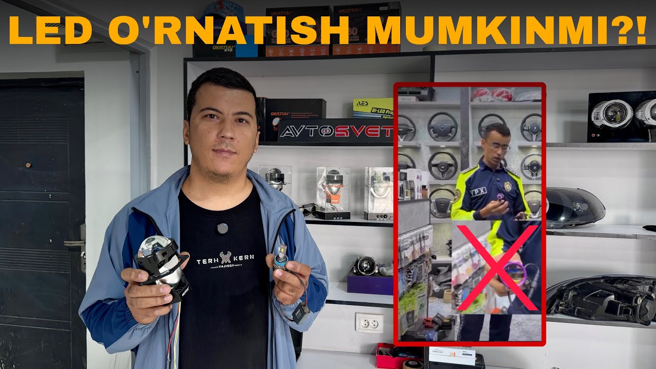 LED o’rnatish mumkinmi? 