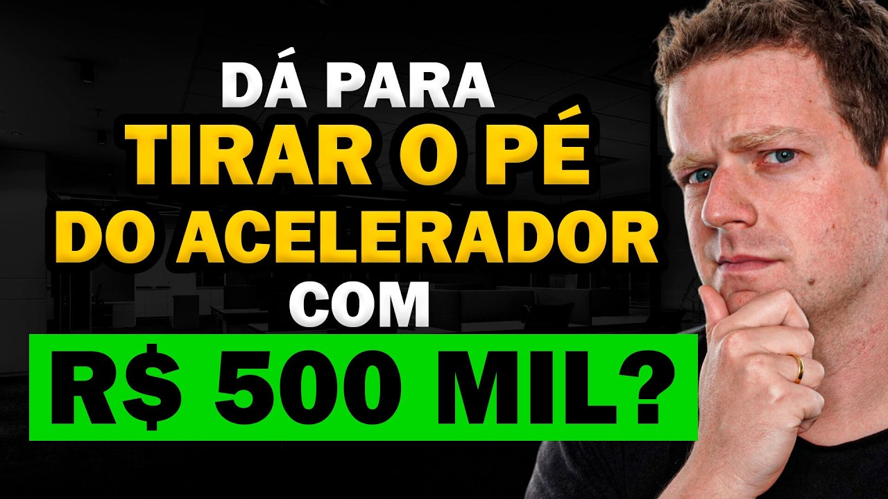 É possível VIVER DE RENDA com R$500 mil em 2025?