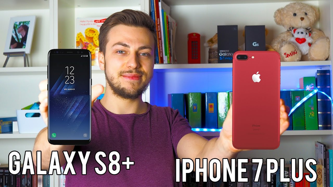 iPhone 7 Plus vs Galaxy S8 Plus 📱 Kt&oacute;ry wybrać? 💲 Por&oacute;wnanie ↪️