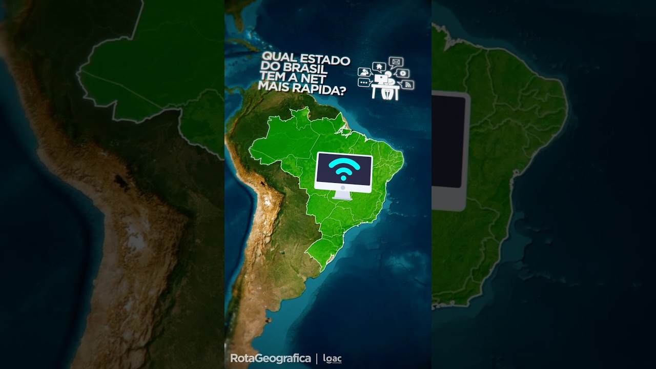 Qual estado do Brasil tem a internet mais r&aacute;pida?