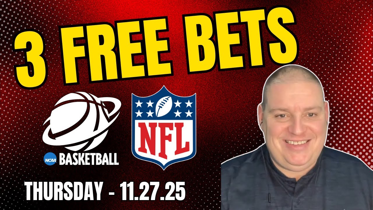 Thursday 3 Free Betting Picks - 11/27/25 l Craig Trapp CBB Picks & Predictions