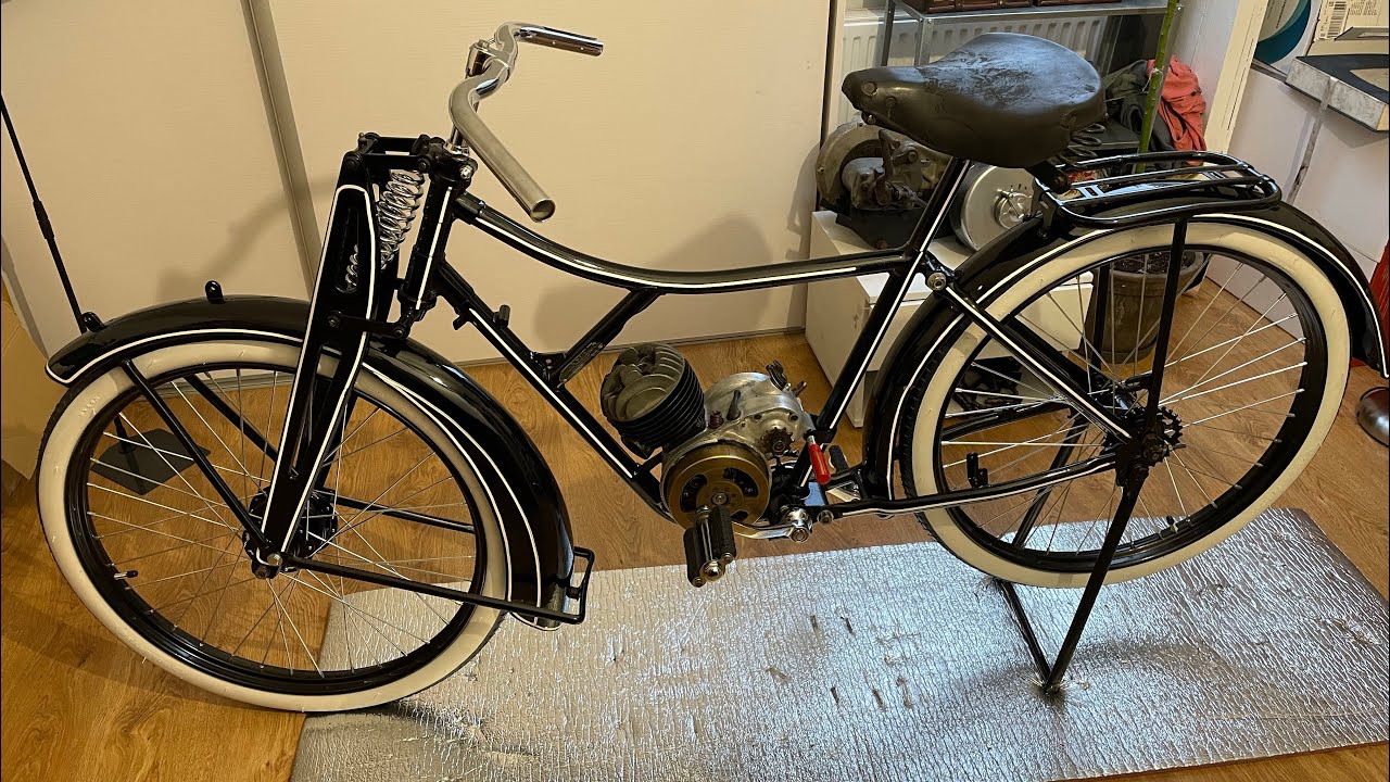 Ratujemy NSU Quick 1938 #16 napęd łańcuch silnik montaż