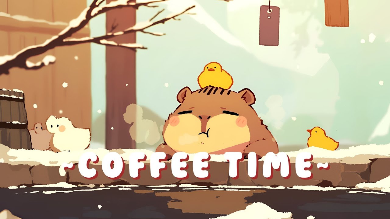 Lofi Capybara Radio - Ambient Study Beats Mix ~ Dreamy Vibes ~ 🦫 🎮 ☕ | High Quality