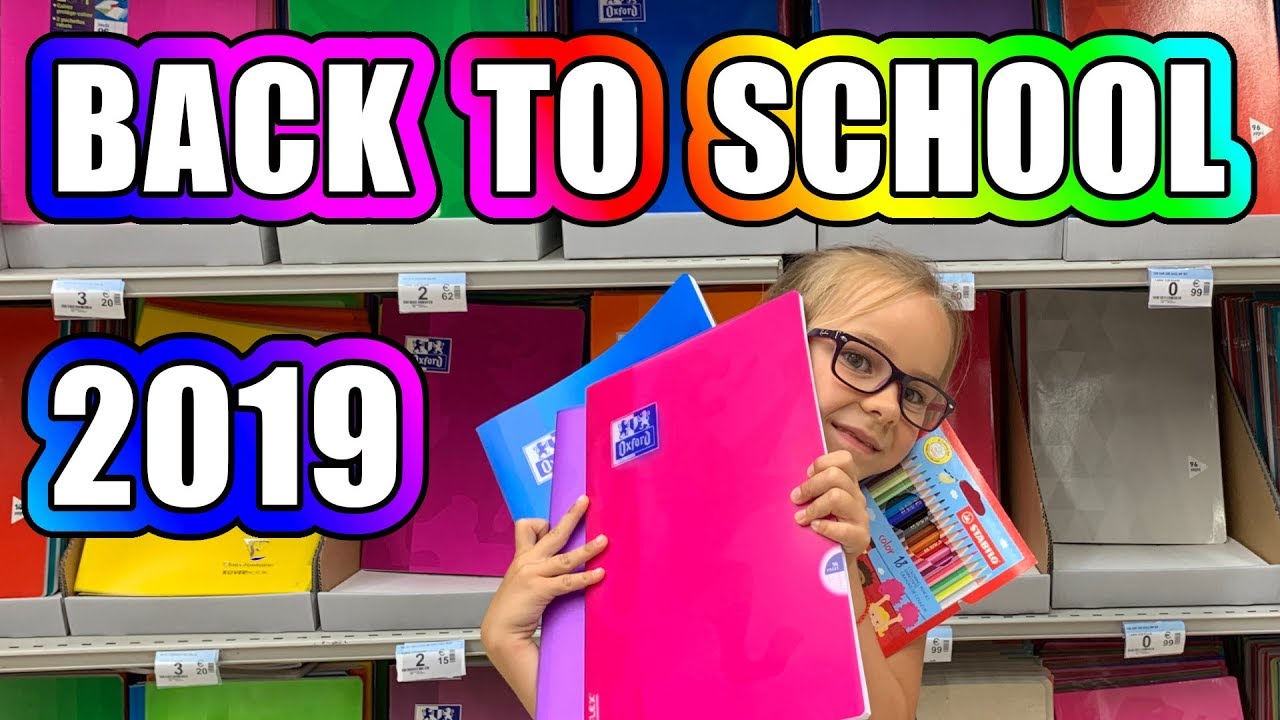 BACK TO SCHOOL 2019 de OCEANE -  Achat des fournitures scolaires - #kidstudiotest