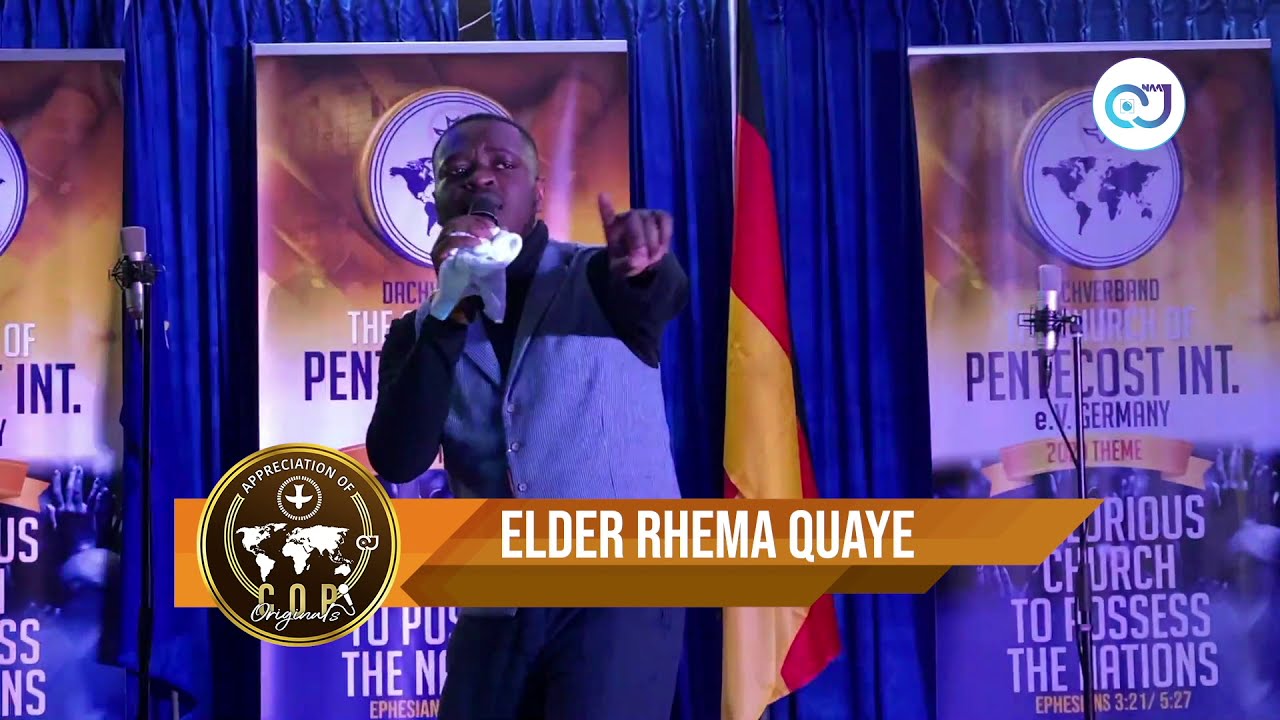 Elder Rhema Quaye on Appreciation of COP Originals | CNAAJ #COPOriginals