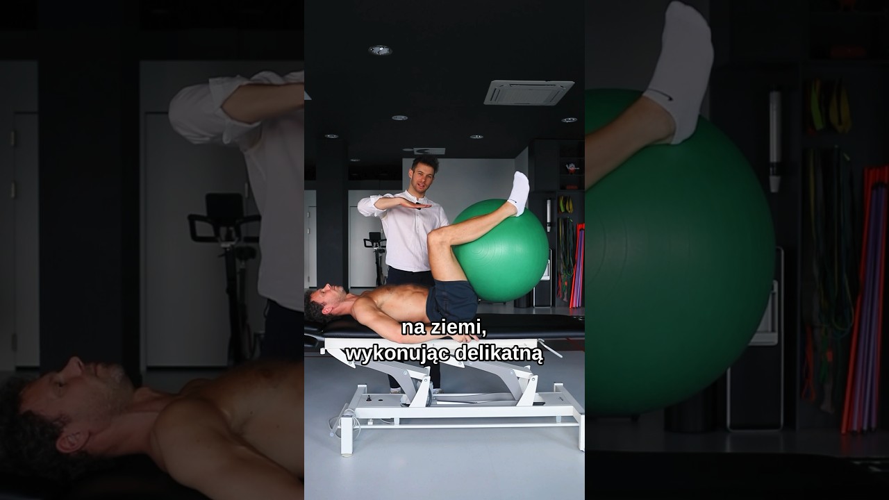 B&oacute;l dolnego odcinka kręgosłupa? Ćwicz prawidłowa sw&oacute;j brzuch! #sport #fizjoterapia #ćwiczenia