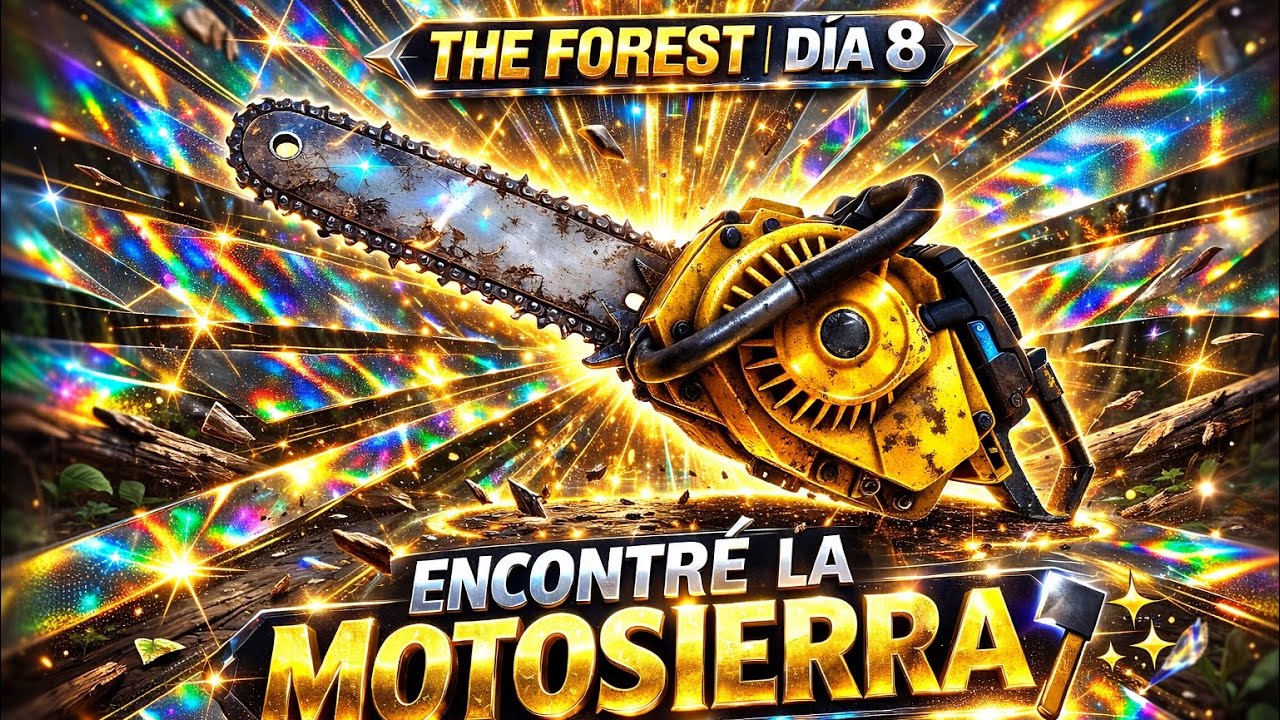 	⚠️ DÍA 8 Y YA TENGO LA MOTOSIERRA  🌲| The Forest