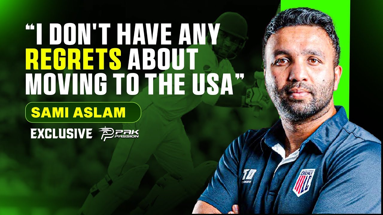 Sami Aslam on Moving to the USA, Business Ventures & His Cricket Future | PakPassion Exclusive