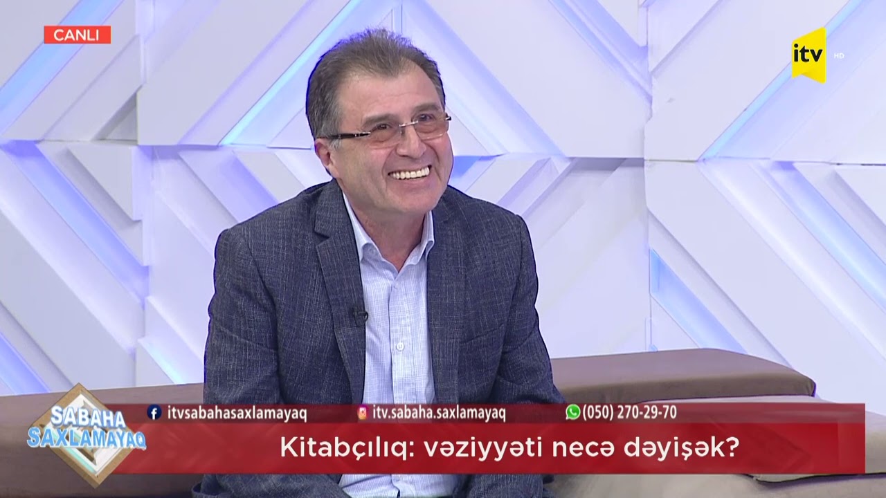 Sabaha saxlamayaq - Kitabçılıq: vəziyyəti necə dəyişək? - 13.04.2021