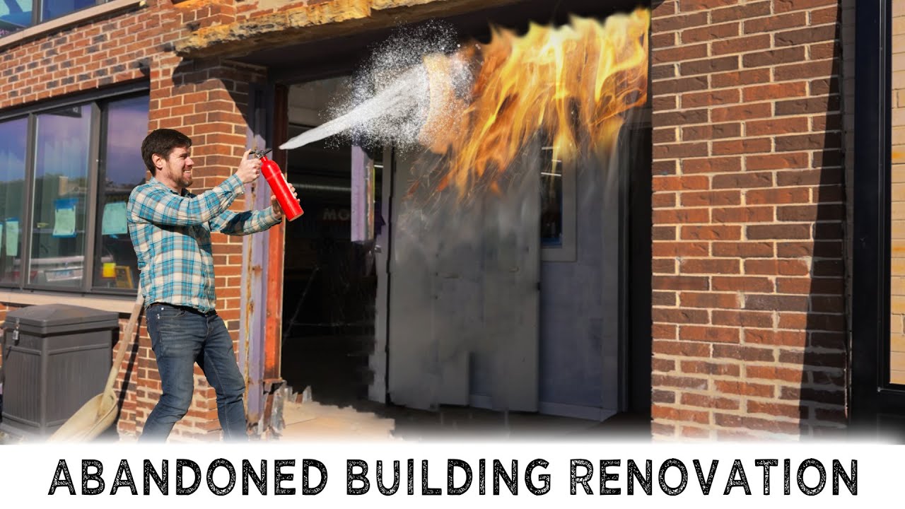 ep. 47 Almost Done, Almost Burned Down... (Abandoned Building Renovation)