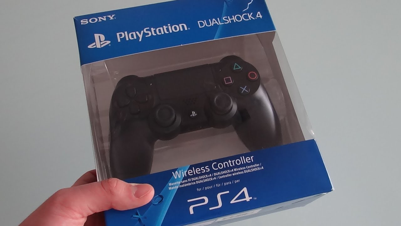 Kontroler DualShock 4 - Unboxing / Rozpakowywanie pada do PlayStation 4 - TeveliGames
