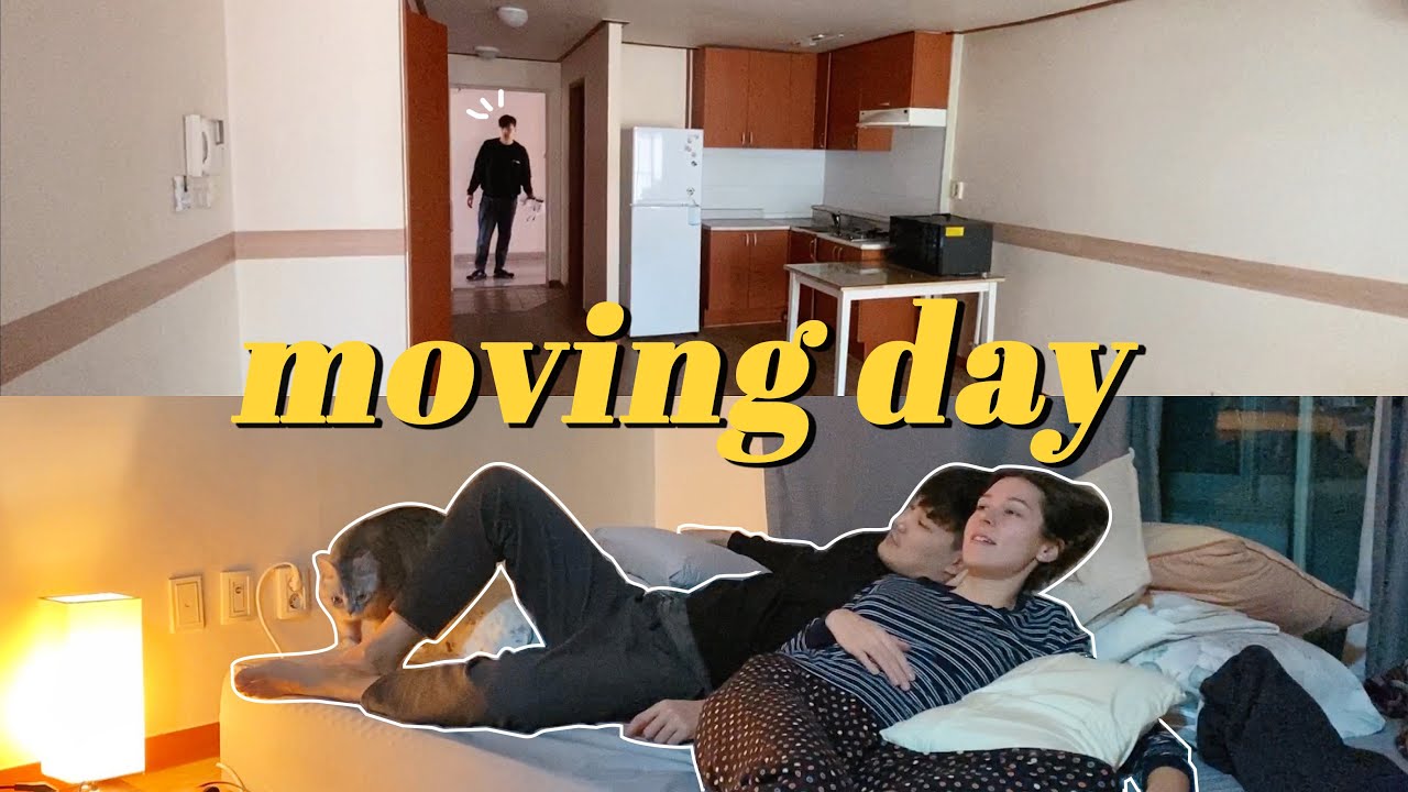 MOVING DAY! | Moving out of Our Tiny Seoul Studio Apartment | Korea Life