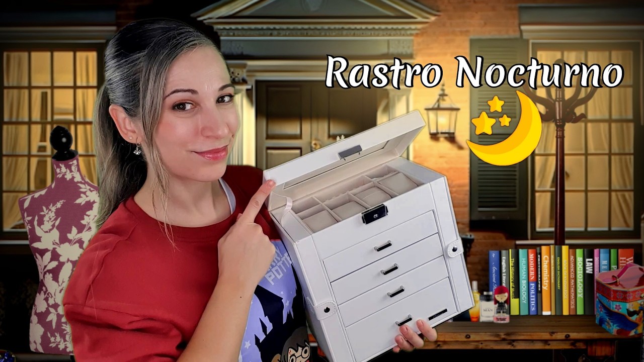 🌙ASMR Tienda Nocturna Relajante | Roleplay Mercadillo | Ambiente noche para dormir