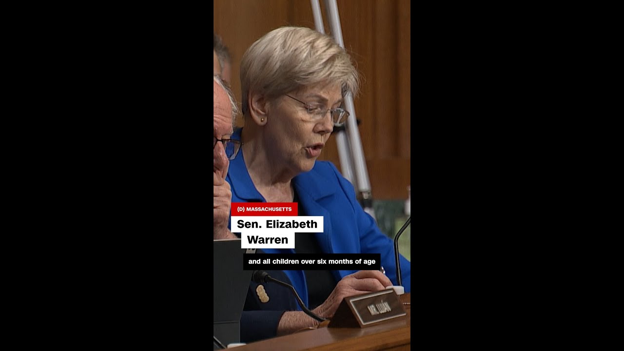 Senator Warren presses RFK Jr. on covid vaccine availability