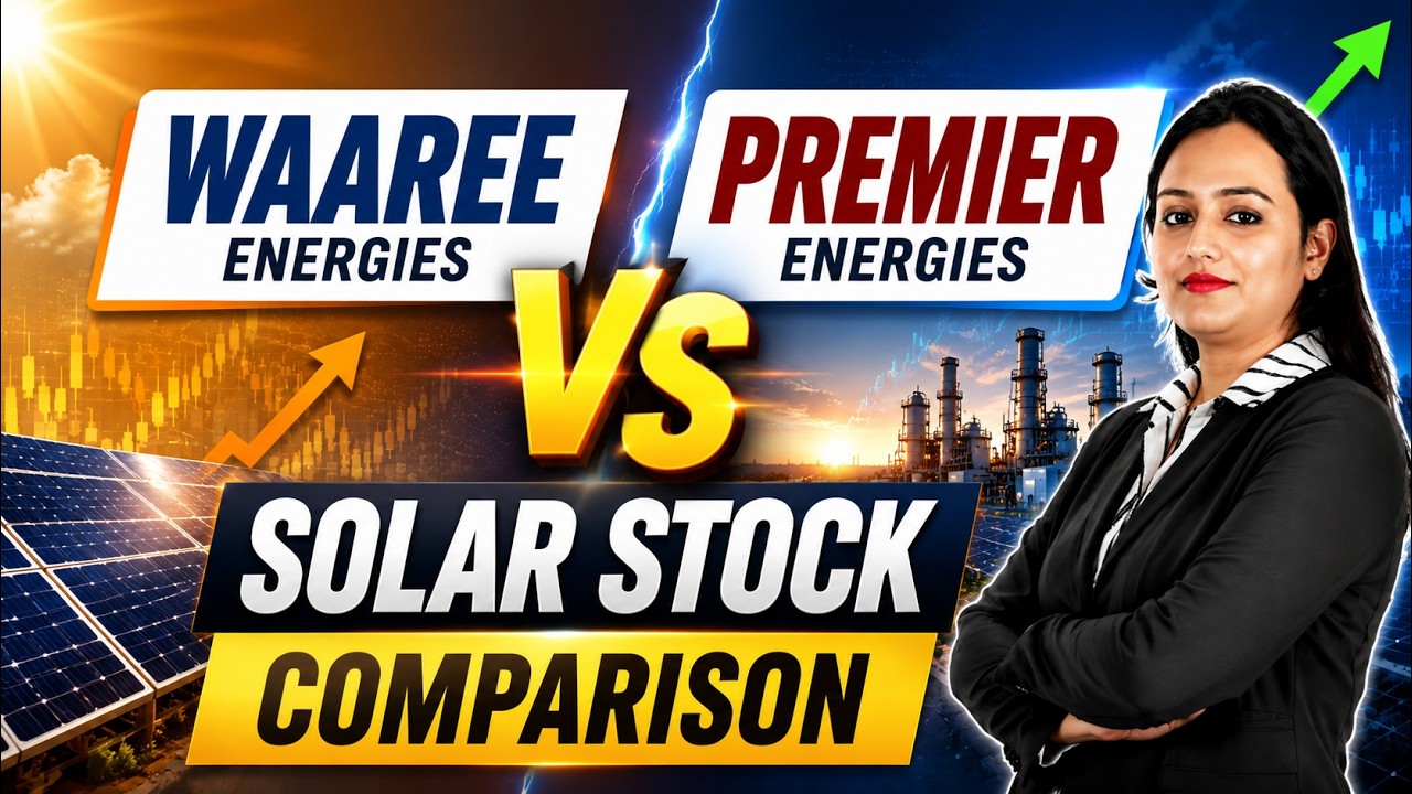 Сравнение 2 лучших акций солнечной энергетики | Waaree Energies против Premier Energies | Trade B...