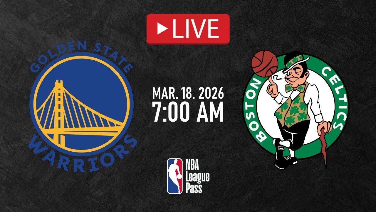 NBA LIVE! Golden State Warriors vs Boston Celtics | Mar. 18, 2026 | Celtics vs Warriors NBA 2K26